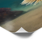 Puffer Fisch no 3 Glossy Poster (Ecke)