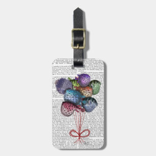 Puffer-Fischballons Gepäckanhänger