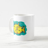 Puffer-Fische Kaffeetasse (Vorderseite Links)