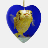 Puffer-Fische Keramikornament (Rechts)