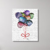 Puffer Fish Balloons Leinwanddruck (Vorderseite)