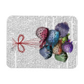 Puffer Fish Balloons Magnet (Horizontal)