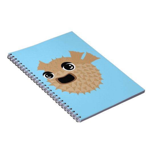 Puffer Fish Notizblock (Rechte Seite)