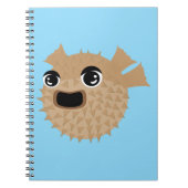 Puffer Fish Notizblock (Vorderseite)