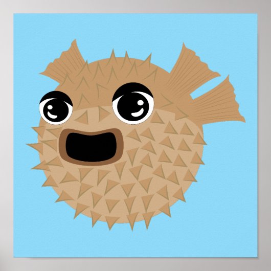 Puffer Fish Poster (Vorne)
