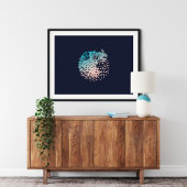Puffer Fish Print | Thunfischwall Poster