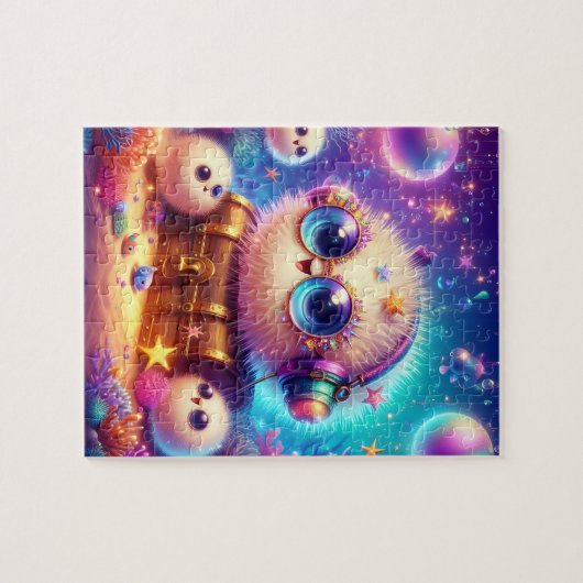 Puffer Fish Puzzle (Horizontal)