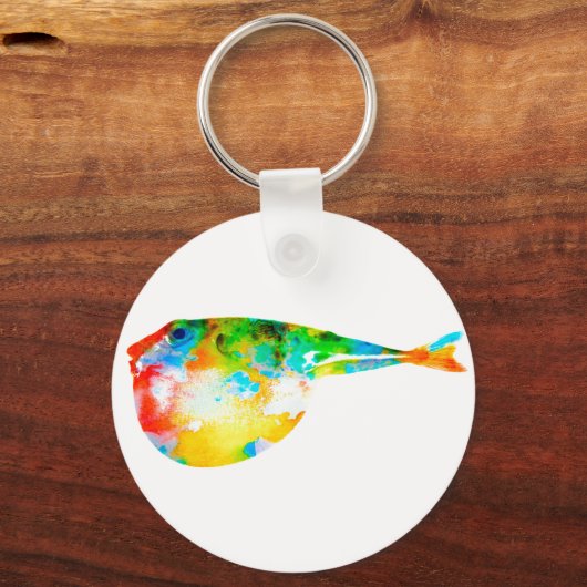 Puffer Fish Schlüsselanhänger (Vorderseite)