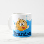 Puffer Fish Tasse (Vorderseite Links)