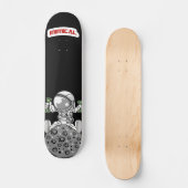 Puffer für den inimitierten Raum Skateboard (Vorderseite)