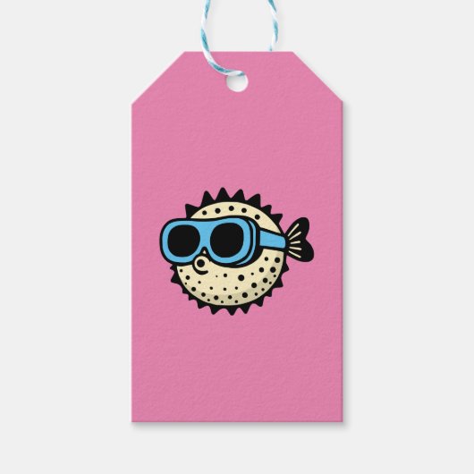 Puffer Geschenkanhänger (Vorderseite)