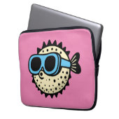 Puffer Laptopschutzhülle (Vorderseite Links)