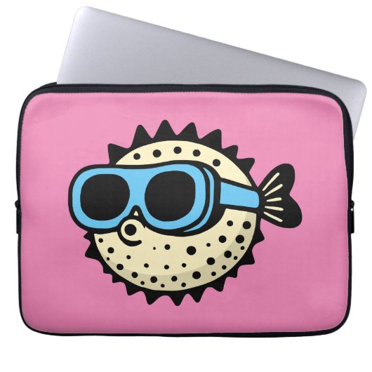 Puffer Laptopschutzhülle (Vorderseite)
