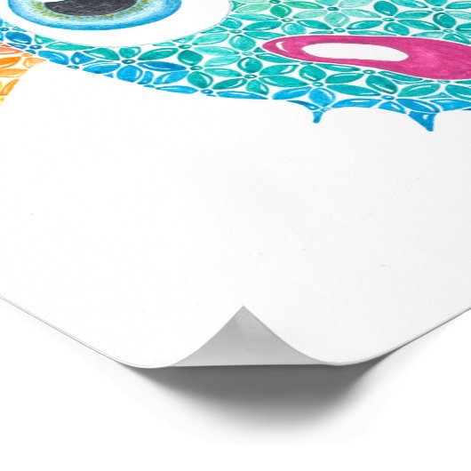 Puffer Poster (Ecke)