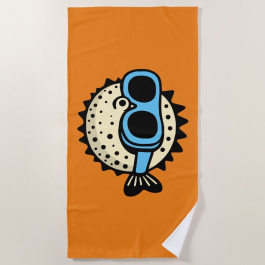 Puffer Strandtuch (Vorderseite)