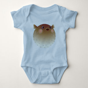 Pufferfische Baby Strampler