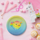 Pufferfische Pappteller (Party)