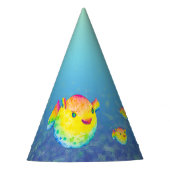 Pufferfische Partyhütchen (Vorderseite)