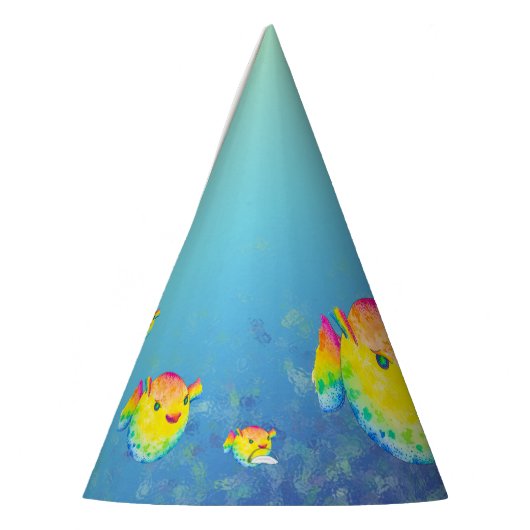 Pufferfische Partyhütchen (Links)