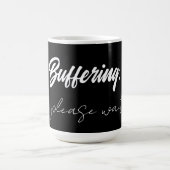 Puffernd...bitte warten kaffeetasse (Mittel)