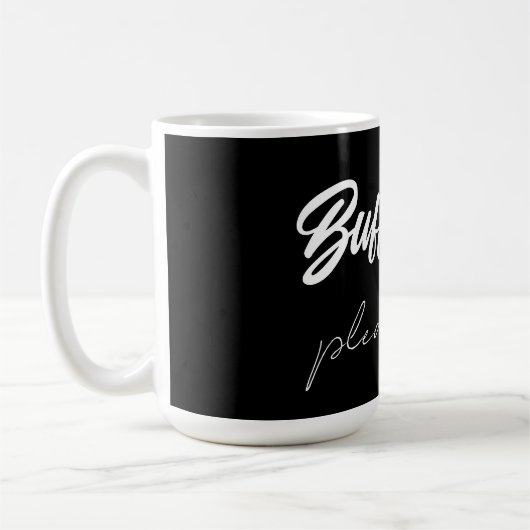 Puffernd...bitte warten  kaffeetasse (Links)