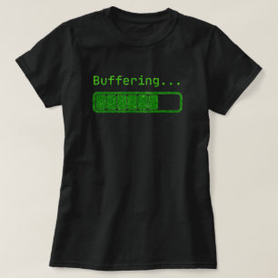 Puffernder Glitzer T-Shirt