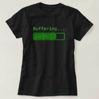 Puffernder Glitzer T-Shirt