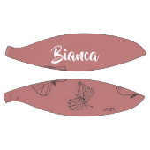 Puffffliegen im Blütenmuster Basketball (Panele)