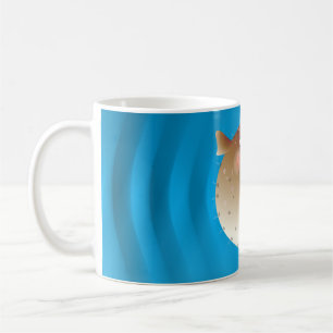 Pufffisch Kaffeetasse