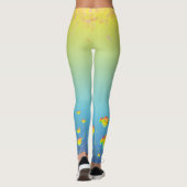 Pufffisch Leggings (Rückseite)