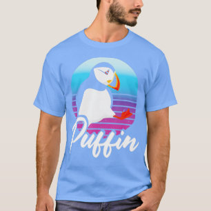 Puffin Bird Fanatic Ornithology Professiona T-Shirt