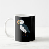 Puffin Bird Funny IcelSeaBird Lover Geschenk Männe Kaffeetasse (Links)