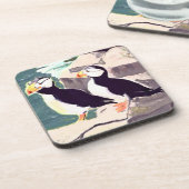 Puffin Cork Untersetzer (Linke Seite)