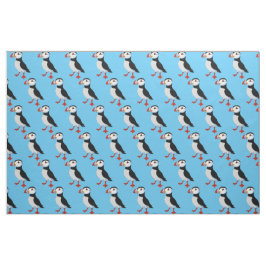 Puffin Design Fabric Stoff