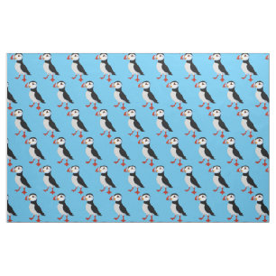 Puffin Design Fabric Stoff