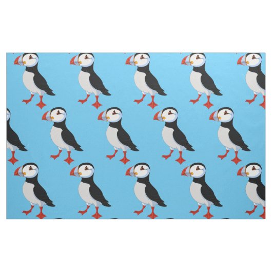 Puffin Design Fabric Stoff (Fat Quarter (45,7 x 55,9 cm))
