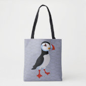 Puffin Design Tote Bag Tasche (Vorderseite)