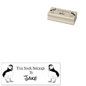 Puffin dieses Buch gehört Gummistempel (Stempel)