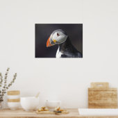 Puffin Fatercula Arctica Poster (Küche)
