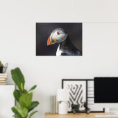 Puffin Fatercula Arctica Poster (Heimbüro)