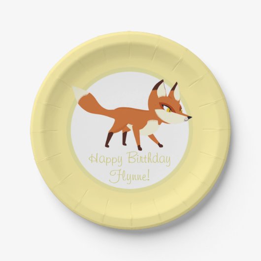 Puffin-Felsen-Party-Platte - Flynne Pappteller (Vorderseite)