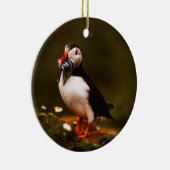 Puffin Fish Animal Bird Wildlife Atlantic Island Keramik Ornament (Rechts)