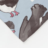 Puffin-Fleece-Baby-Decke Fleecedecke (Ecke)