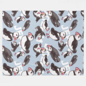 Puffin-Fleece groß Fleecedecke (Vorderseite (Horizontal))