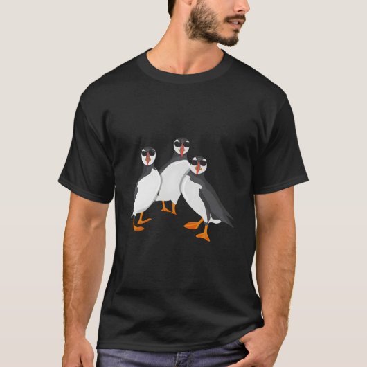 Puffin For Iceland Travel I Puffin T-Shirt (Vorderseite)