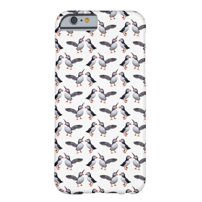 Puffin Frenzy iPhone 6 Fall (Farbe auswählen) Case-Mate iPhone Hülle (Rückseite)