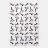 Puffin Frenzy Küchentuch (Vertikal)