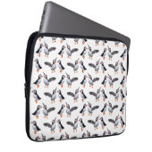 Puffin Frenzy Laptop Sleeve (Farbe auswählen) (Vorne Rechts)