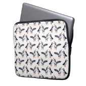 Puffin Frenzy Laptop Sleeve (Farbe auswählen) (Vorderseite Links)