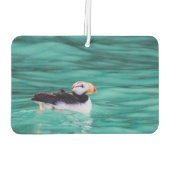 Puffin in der Auferstehungsbucht, Alaska Autolufterfrischer (Rückseite)
